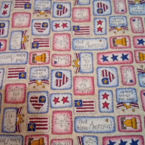 Patriotic Place Mats. Home Made - Picture 1 of 5